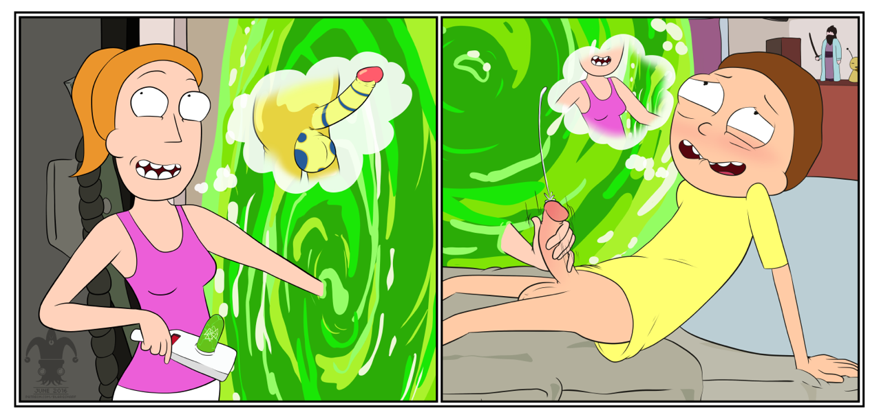 hentai-and-fakes:  Rick and morty porn compilation
