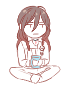 masasei:   draws teeny tiny mink to go with teeny tiny aoba 