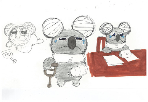 wedrawbears:  CAPTAIN CRABOO development drawings part 1 