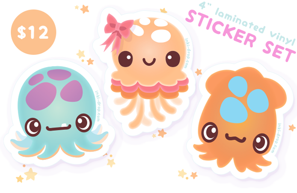 inki-drop:  The Tentatrio Kickstarter is LIVE! You can now reserve your very own