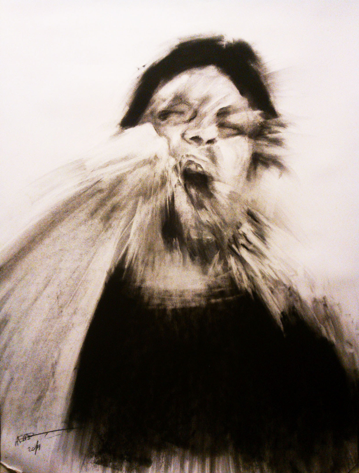 dsgn-me: Drawings with charcoal on paper  (by Alexandra Mantzari)  DESIGN STORY: