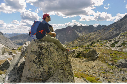 On the push for the 14K summit Mount of the Holy Cross, colorodo wilderness / Photo by Tim Wilson
