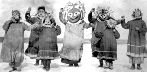 Yup'ik masks, Alaska, 1900