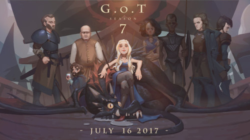 graphigeek - GOT Season 7 Inspired ArtworkDigital artist named...