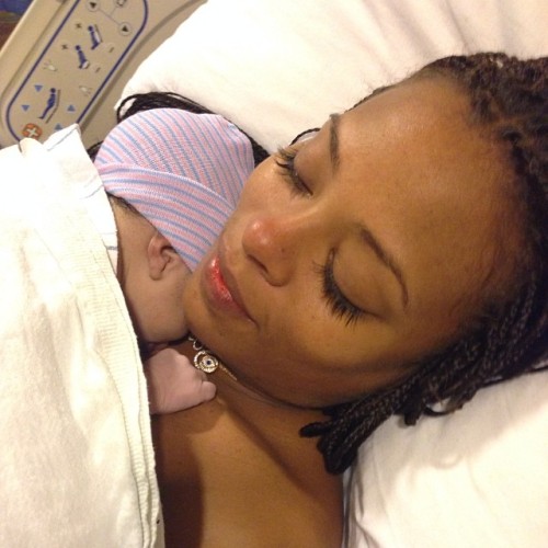 therealleaah:  thefanpageofmany:  Congrats to Kevin McCall & Eva Marcille on their baby girl Marley Rae McCall!  Awwww congrats!!!