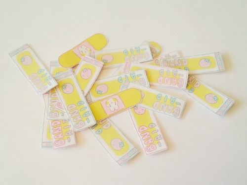 punimelt:bandaid stickers for something special~