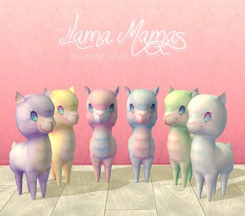 Cute llamas!  Nursery
• Files not compressed
• Let me know if there is any problems!
DOWNLOAD (TS2) | credits to hafi​ & imadako | Please follow my TOU!