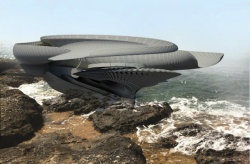 discoverynews:  Sea Urchin-Inspired House Captures Tidal Energy If you’ve ever dreamed of having a seafront home shaped like a sea urchin — who hasn’t? — then hold onto your swim fins. The Hydroelectric Tidal House, envisioned by architectural