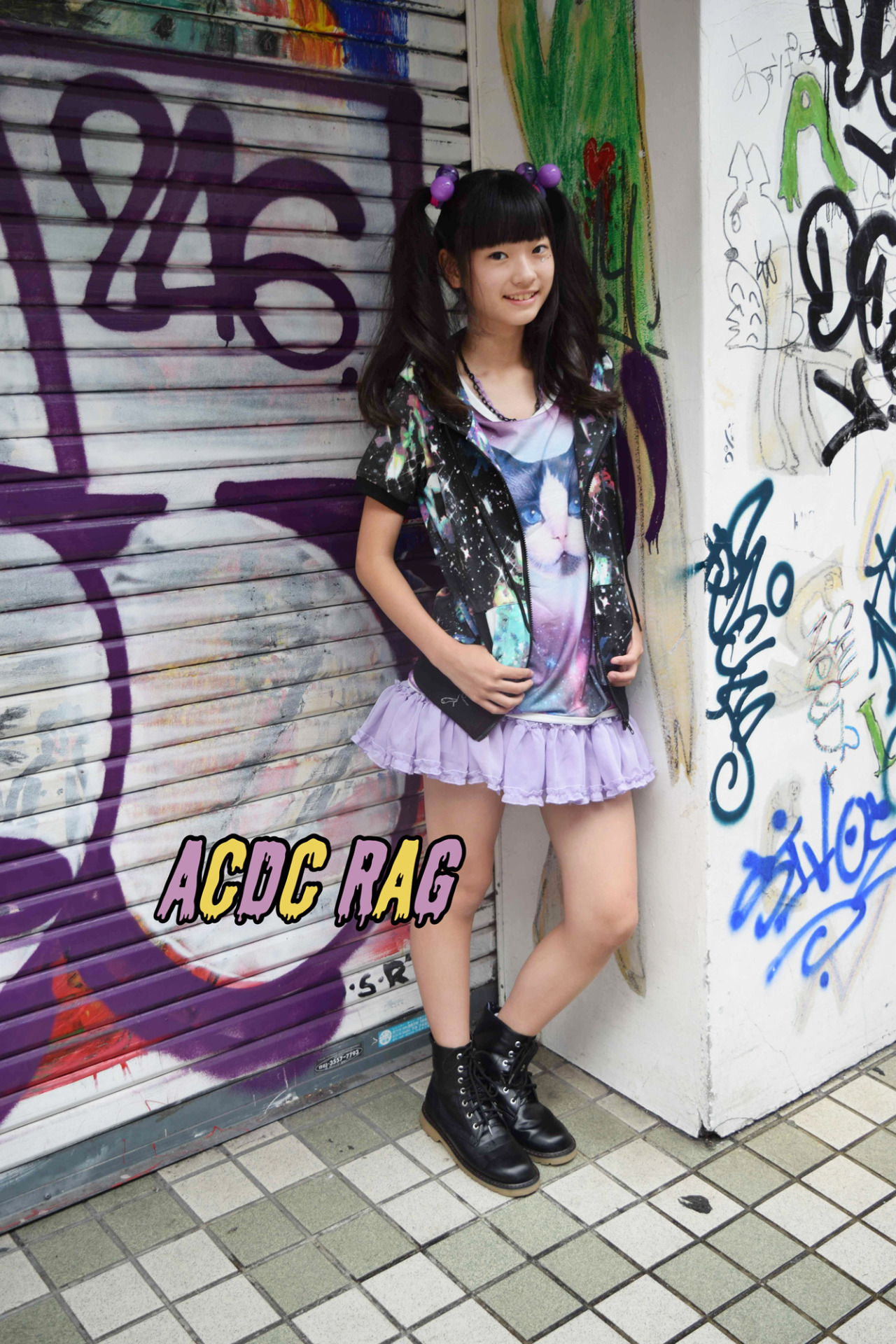 ACDC RAG from Harajuku - POP styles! Model : 星名はる (Haru 