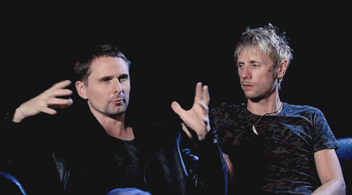 hyper-muse-music:MUSE | Interview 2016 (click on the gifs for Dom’s inner thoughts)