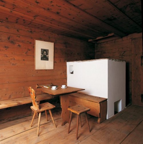 subtilitas:  Hans Jörg Ruch - Chesa Büsin, Silvaplana 2004. Photos © Filippo Simonetti.
