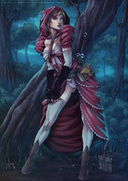 Little Red Riding Hood by diabolumberto 