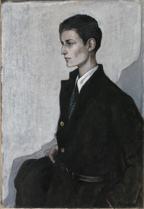 lesbianherstorian: “peter (a young english girl)”, a portrait of the painter gluck (born