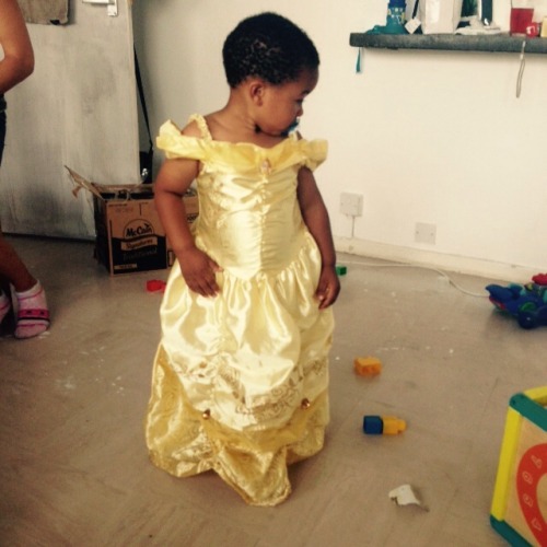 uglyassprettyboy:  prettylittlepotato:  My nephew, Dylan, tried on his sisters brides maid dress - when we took it off of him he threw a tantrum so we put him in a princess dress.. HE LOOKS FABULOUS. [DONT DELETE THE TEXT]  Aw!!!