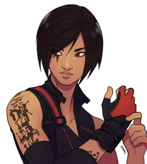 Day 15 - Faith Connors from Mirror’s Edge Catalyst(On my way.)