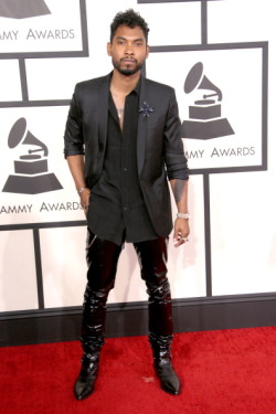 derriuspierre:  Miguel attends the 56th GRAMMY