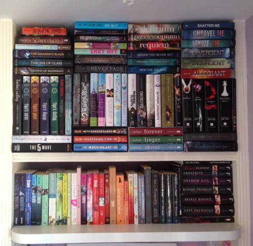 Porn photo ifreakinlovebooks:  Bookshelves Update |