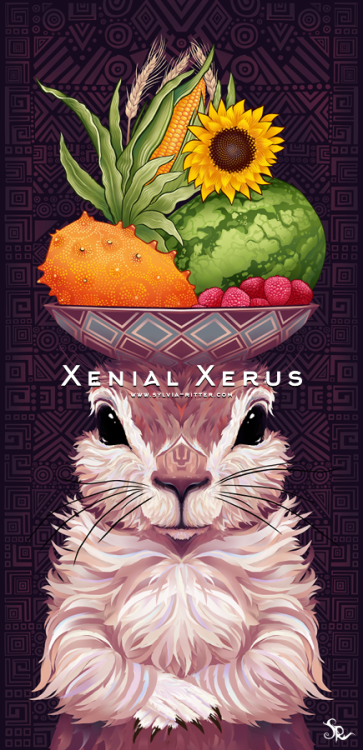 sylviaritter: Xenial Xerus by SylviaRitter Happy Squirrel Appreciation Day :)! (Ubuntu Animal N