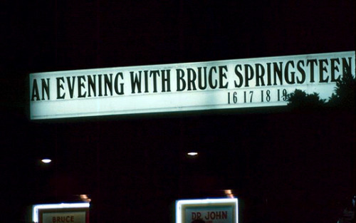 brucespringsteenfuckyeah: An evening with Bruce Springsteen