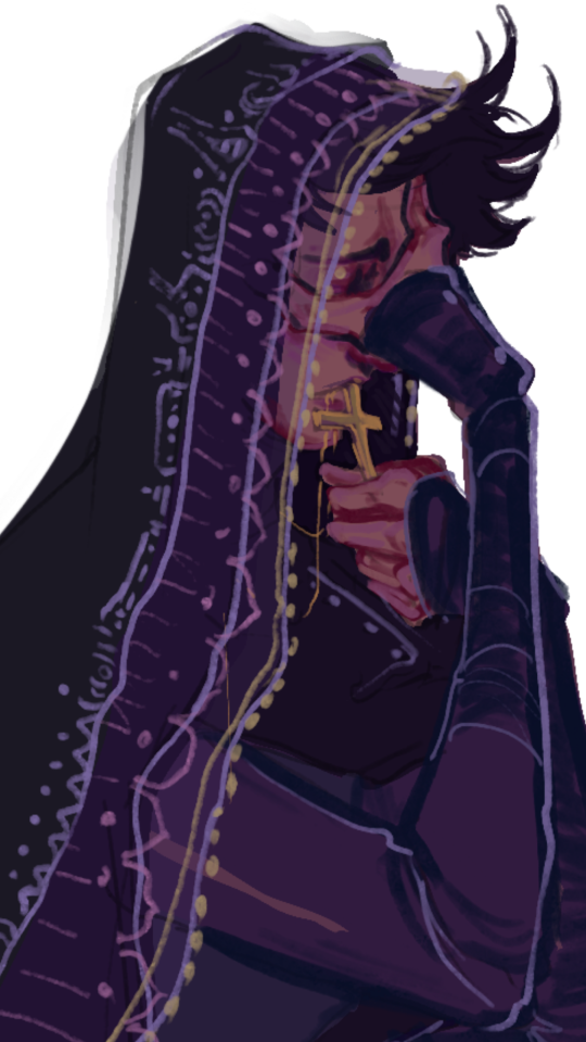 Just A Good Nun Boi Trying To Keep His Faith. Full Wip On My Patreon, And Ill Post The Piece On My Nsfw