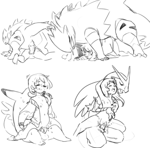 trainer-liviann:Some of Rinnie’s team! 99% sure Tyranitar is the reason Rinnei’s a bit o