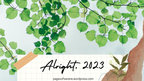Alright, 2023