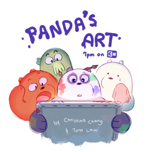 Real quick promo of tonight’s ep, PANDA’S ART!! Boarded by me and @tomblalaw