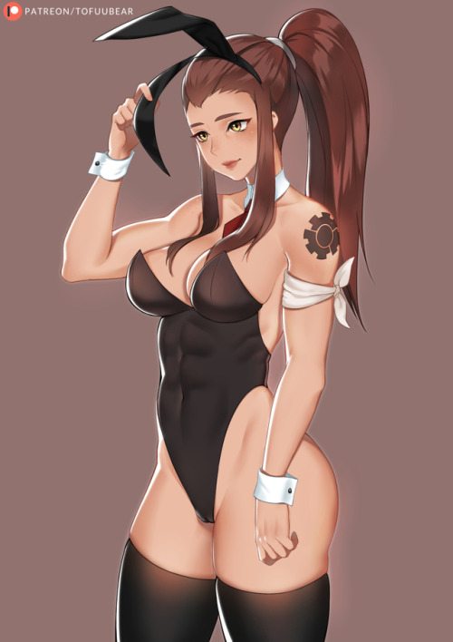 tofuubear: Brigitte bunny girl! 8) Futa and cum versions are available Become a PATRON Gumroad store