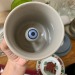 shiftythrifting:The eyeball mug that I got for 50¢ heck YES and the mustache protecting