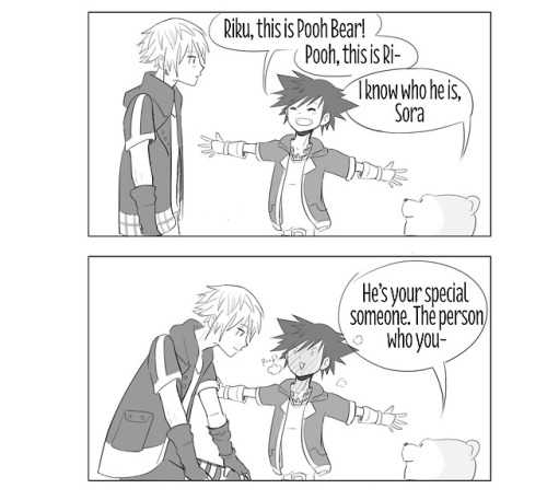 It’s ridiculous how delayed these are getting, but here’s another Soriku week comic, for Day 5 - Con