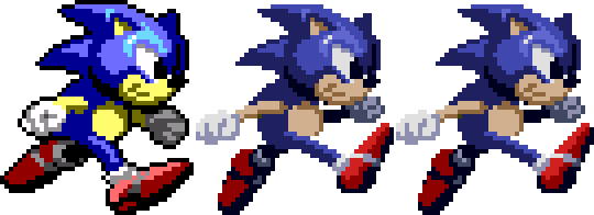NONBINARY MENACE — That one Sonic sprite found in old versions of