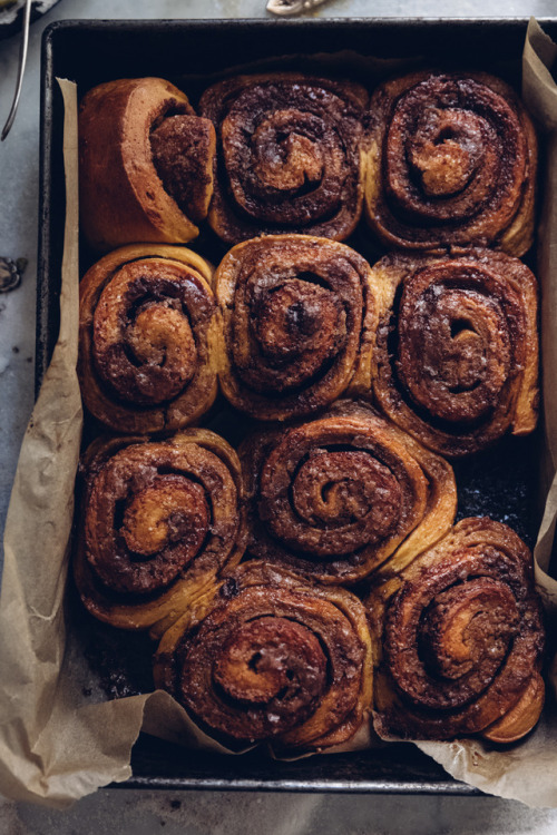 delta-breezes:Sweet Potato Spieced Cinnamon Rolls | Christiann Koepke