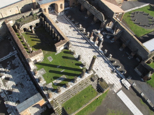 iconem:Monday’s picture: drone flight above PompeiiBuried by the eruption of Vesuvius in 79 A.D. and