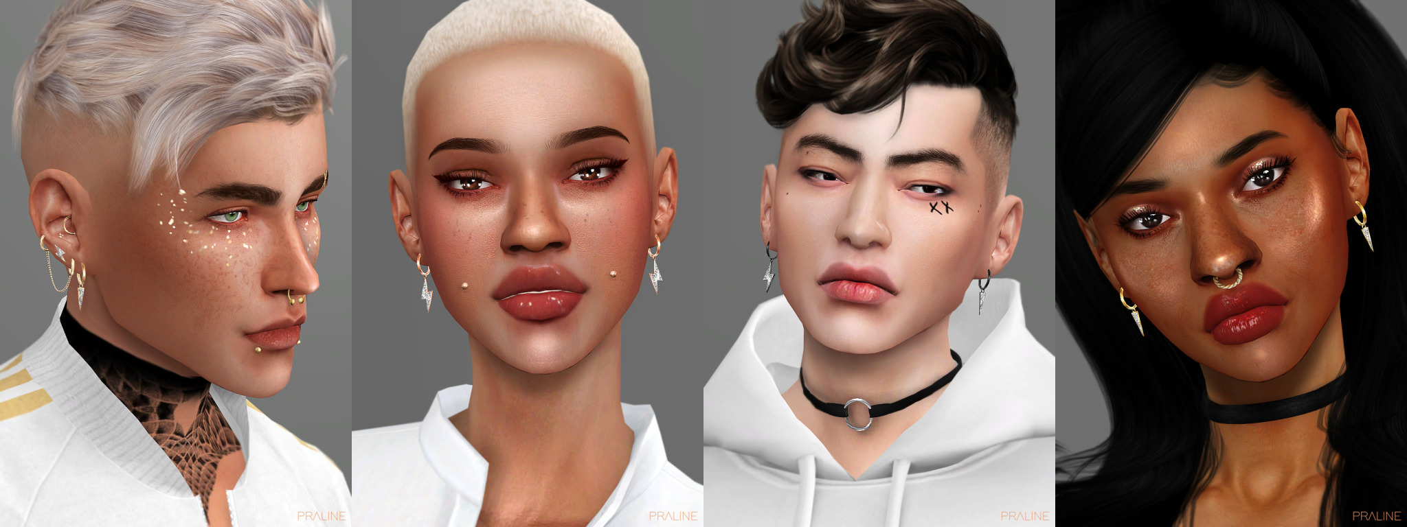 Install Thunder Ear Piercing Set - The Sims 4 Mods - CurseForge