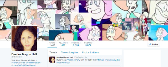 herpearl:  SHE CHANGED HER TWITTER COVER TO A COMPILATION ON PEARLS GOD BLESS DEEDEE  Would you say it’s a string of Pearls?