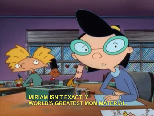 deliveryxiao: dapenguinninja:  bakefestatspliffanys:  when you’re older and realize Helga’s mom was a total alcoholic.   Helga went through some real issues  You remember when Helga found out she loved Arnold because he was the only one that gave