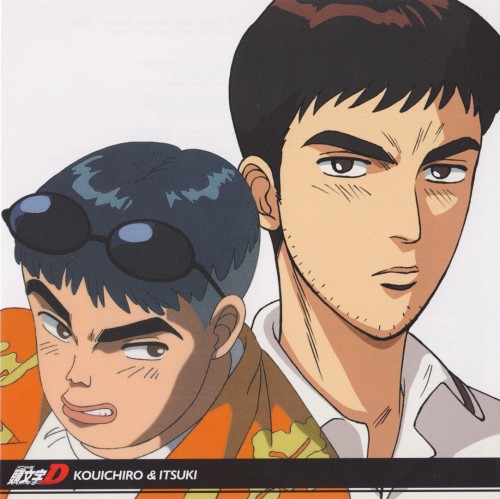 I was looking at the initial D super Eurobeat albums and the artwork uses the anime cels and even HD