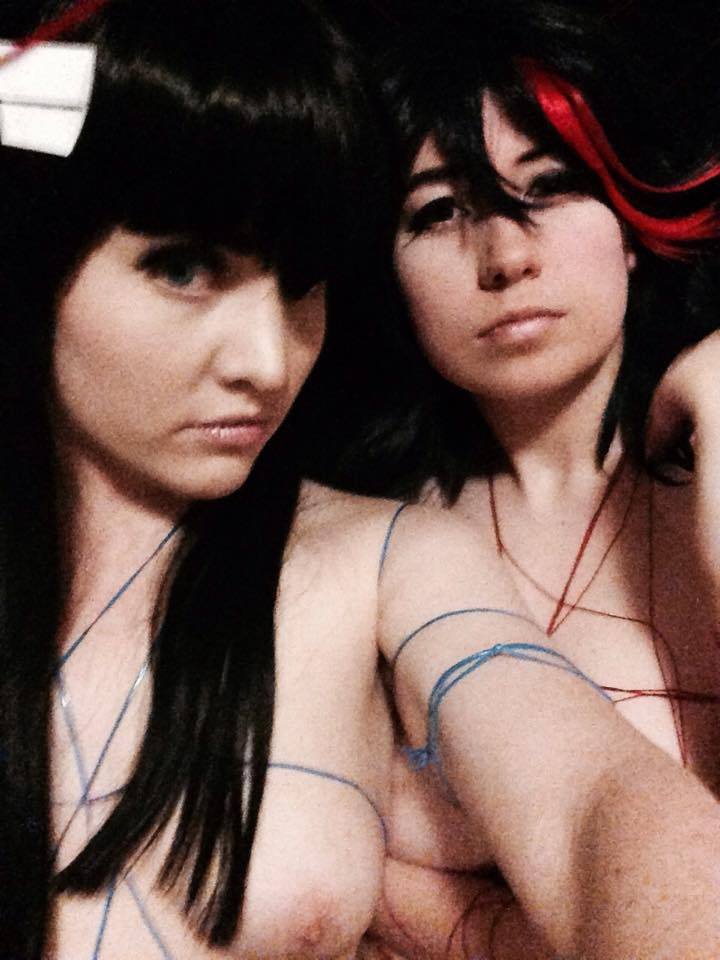 nsfwfoxyden:  Some little sneak peaks of the Kill La Kill duo me and bunnyqueenmodeling