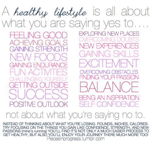piecesinprogress:  The conclusion of my 3 part total guide to healthy living in the new year is here! Two nights ago I posted the Healthy Eating Handbook, last night was The Fitness Handbook, and tonight is a collection of posts dedicated to motivation