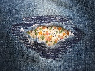 Ye Big Ole Jeans Mending Inspo Post