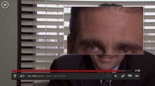 the-absolute-funniest-posts:  fad-fappy-fucker: so one time I accidentally turned on magnifier while watching the office.   Via/Follow The Absolute Greatest Posts…ever.