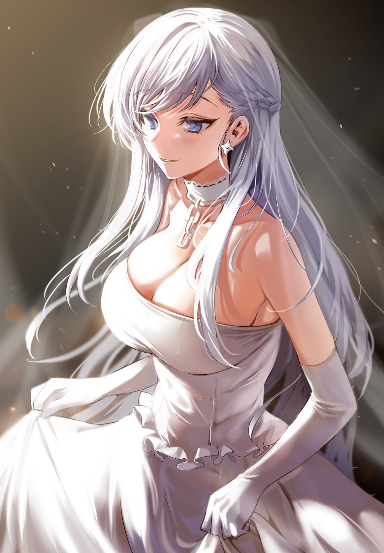 Casual Azur Lane — #ベルファスト(アズールレーン) 花嫁 - 雪/yukiの