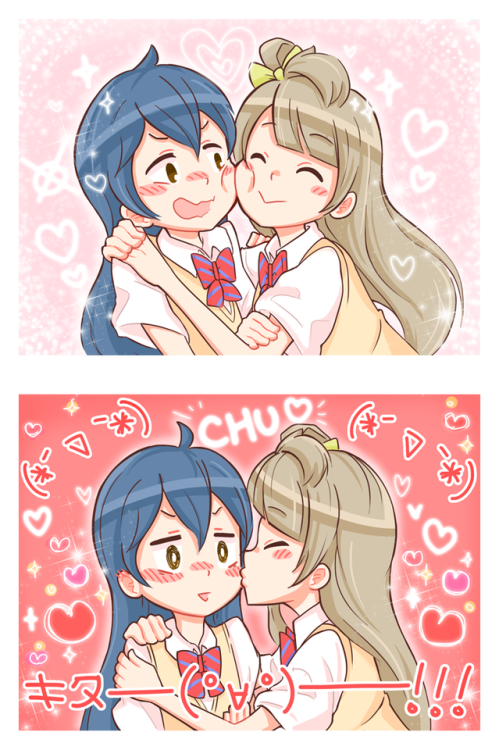 ✧･ﾟ: *✧ KotoUmi Photo Booth ✧ *:･ﾟ✧♡ Characters ♡ : Umi Sonoda ♥ Kotori Minami ♢ Anime ♢ : Lo