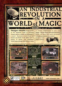 vgprintads:  &ldquo;Arcanum: Of Steamworks and Magick Obscura&rdquo; Computer Gaming World, October 2000 (#195) via CGW Museum  Hey kids, remember when Steampunk wasn&rsquo;t shit?