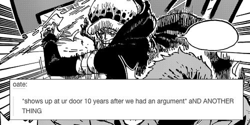 zetsuuen:  One Piece Text Post Meme feat. Law