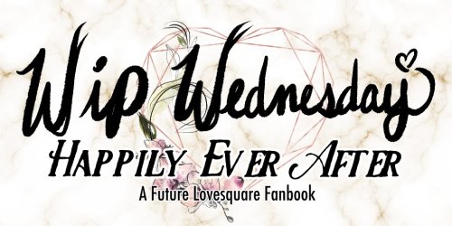 lovesquarefanbook: ༶•┈┈⛧┈♛ WIP WEDNESDAY ♛┈⛧┈┈•༶Check out the thread below for some super cute WIP~ 