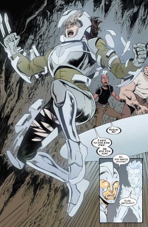 towritecomicsonherarms:“Dude. Seriously?”Cataclysm: Ultimate Comics X-men #2