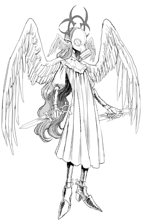 interimsliebenden:embryu:Germophobic angel. @misswingless