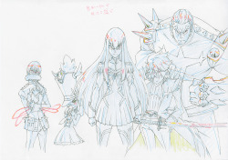 animationtidbits:  Kill La Kill - Production