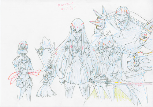 animationtidbits:  Kill La Kill - Production porn pictures